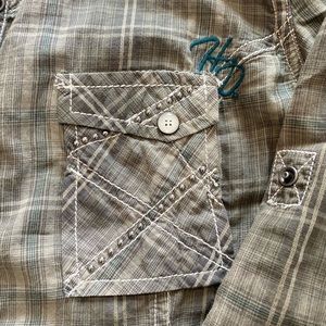 Harley-Davidson Tops - Women’s Harley Davidson snap front top size XL Harley-Davidson Tops - Women’s Harley Davidson snap front top size XL